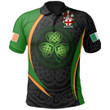 1stIreland Ireland Clothing - Laurence Irish Family Crest Polo Shirt - Irish Spirit A7 | 1stIreland.com