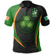 1stIreland Ireland Clothing - McAlpine or MacAlpin Irish Family Crest Polo Shirt - Irish Spirit A7 | 1stIreland.com