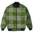 1stIreland Jacket - Cunningham Dress Green Dancers Tartan Bomber Jacket Celtic Scottish Warrior A7 | 1stIreland.com