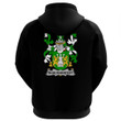 1stIreland Ireland Clothing - Shaughnessy or O'Shaughnessy Irish Family Crest Hoodie (Black) A7 | 1stIreland
