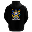 1stIreland Ireland Clothing - Mitchell Irish Family Crest Hoodie (Black) A7 | 1stIreland