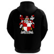 1stIreland Ireland Clothing - Tuite Irish Family Crest Hoodie (Black) A7 | 1stIreland
