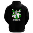1stIreland Ireland Clothing - McAlpine or MacAlpin Irish Family Crest Hoodie (Black) A7 | 1stIreland