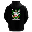 1stIreland Ireland Clothing - McNulty Irish Family Crest Hoodie (Black) A7 | 1stIreland