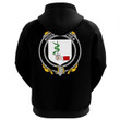 1stIreland Ireland Clothing - House of O'HEA Irish Family Crest Hoodie (Black) A7 | 1stIreland