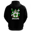 1stIreland Ireland Clothing - Quirke or O'Quirke Irish Family Crest Hoodie (Black) A7 | 1stIreland