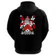 1stIreland Ireland Clothing - Singleton Irish Family Crest Hoodie (Black) A7 | 1stIreland