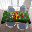 1stIreland Ireland Tablecloth - Bourke Irish Family Crest Tablecloth A7 | 1stIreland