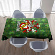 1stIreland Ireland Tablecloth - Quigley or O'Quigley Irish Family Crest Tablecloth A7 | 1stIreland