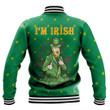 1stireland Clothing - St.Patrick's Day Funny Shamrock Baseball Jacket