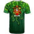 1stIreland Ireland T-Shirt - Rainey Irish Family Crest T-Shirt - Irish Shamrock Triangle Style A7 | 1stIreland