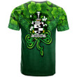1stIreland Ireland T-Shirt - Sullivan or O Sullivan Beare Irish Family Crest T-Shirt - Irish Shamrock Triangle Style A7 | 1stIreland