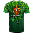 1stIreland Ireland T-Shirt - Harold or Harrell Irish Family Crest T-Shirt - Irish Shamrock Triangle Style A7 | 1stIreland