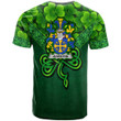 1stIreland Ireland T-Shirt - Alveston Irish Family Crest T-Shirt - Irish Shamrock Triangle Style A7 | 1stIreland