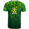 1stIreland Ireland T-Shirt - Cleary or O Clery Irish Family Crest T-Shirt - Irish Shamrock Triangle Style A7 | 1stIreland