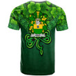 1stIreland Ireland T-Shirt - Haly or O Haly Irish Family Crest T-Shirt - Irish Shamrock Triangle Style A7 | 1stIreland