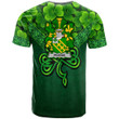 1stIreland Ireland T-Shirt - Pearse Irish Family Crest T-Shirt - Irish Shamrock Triangle Style A7 | 1stIreland