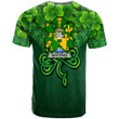 1stIreland Ireland T-Shirt - Westenra Irish Family Crest T-Shirt - Irish Shamrock Triangle Style A7 | 1stIreland
