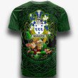 1stIreland Ireland T-Shirt - McAuliffe Irish Family Crest T-Shirt - Ireland's Trickster Fairies A7 | 1stIreland