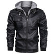 1stireland Jacket - Groove Phi Groove Zipper Leather Jacket A31