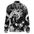 Africazone Clothing - Groove Phi Groove Paisley Bandana Tie Dye Style Thicken Stand-Collar Jacket A7 | Africazone.store