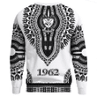 Groove Phi Groove Dashiki (White) Sweatshirts | Africazone.store