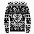 Groove Phi Groove Letter Christmas Sherpa Hoodies | Africazone.store