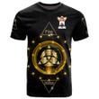 1stIreland Tee - Gellie Family Crest T-Shirt - Celtic Wiccan Fire Earth Water Air A7 | 1stIreland