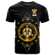 1stIreland Tee - Dirom Family Crest T-Shirt - Celtic Wiccan Fire Earth Water Air A7 | 1stIreland