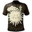 1stIreland Polo Shirt - Mellis Family Crest Polo Shirt - Celtic Wicca Sun & Moon - Golf Shirt A7 | 1stIreland