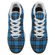 1stIreland Shoes - Ramsay Blue Ancient Tartan Air Cushion Sports Shoes A7