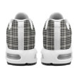 1stIreland Shoes - Scott Black White Ancient Tartan Air Cushion Sports Shoes A7