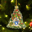 1stIreland Germany Ornament  - Scharmann German Family Crest Custom Shape Ornament - Christmas Tree A7 | 1stIreland