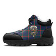 1stIreland Boots - Agnew Modern Clan Tartan Crest Fleece Boots A7