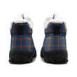 1stIreland Boots - Agnew Modern Clan Tartan Crest Fleece Boots A7