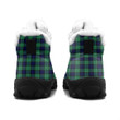 1stIreland Boots - Abercrombie Clan Tartan Crest Fleece Boots A7