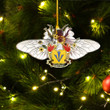 1stIreland Ornament - Sidney American Family Crest Custom Shape Ornament - Fluffy Bumblebee A7 | 1stIreland