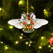 1stIreland Ornament - March American Family Crest Custom Shape Ornament - Fluffy Bumblebee A7 | 1stIreland