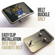 1stIreland Belt Bucker - Heyl German Family Crest Belt Bucker A7