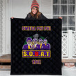 Africa Zone Quilt - Omega Psi Phi Coffin Dance Quilt | africazone.store
