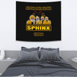 Africa Zone Tapestry - Alpha Phi Alpha Coffin Dance Tapestry A35