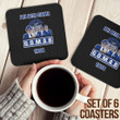 Africa Zone Coasters (Sets of 6) - Phi Beta Sigma Coffin Dance Coasters A35