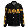 Getteestore Clothing - Alpha Phi Alpha - Pi Mu Chapter Thicken Stand-Collar Jacket A7 | Getteestore