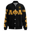 Getteestore Clothing - Alpha Phi Alpha - Xi Pi Chapter Thicken Stand-Collar Jacket A7 | Getteestore