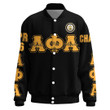 Getteestore Clothing - Alpha Phi Alpha - The Delta Chapter Thicken Stand-Collar Jacket A7 | Getteestore