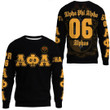 Getteestore Clothing - Alpha Phi Alpha - The Beta Chapter Sweatshirt A7 | Getteestore