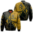 Africa Zone Clothing - Alpha Phi Alpha Legend Zip Bomber Jacket A35 | Africa Zone