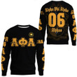 Getteestore Clothing - Alpha Phi Alpha - Theta Delta Chapter Sweatshirt A7 | Getteestore