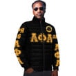 Getteestore Clothing - Alpha Phi Alpha - Zeta Theta Lambda Chapter Padded Jacket A7 | Getteestore