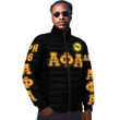 Getteestore Clothing - Alpha Phi Alpha - Mu Phi Lambda Chapter Padded Jacket A7 | Getteestore